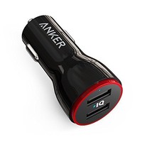 Anker PowerDrive 2 Auto Ladegerät 24W / 4.8A 2-Port USB für alle Geräte Schwarz