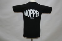 Kultkarren T-Shirt MOPPEL WEAR - schwarz - Aufdruck hinten