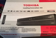 New listing
New Toshiba Dvr620 Dvd/Vhs Recorder Combo 1080p Player Upconversion Hdmi, Black