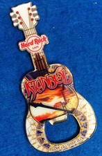 ISTANBUL TURKEY *BOSPHORUS BRIDGE* BOTTLE OPENER GUITAR MAGNET Hard Rock Cafe