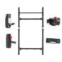 CAPITAL SPORTS FLAPTON FALTBARES RACK KLIMMZUGSTANGE WANDMONTAGE J-CUPS