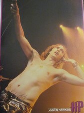 The Darkess, Justin Hawkins, Full Page Pinup