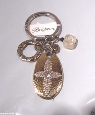 NWT BRIGHTON ART AND SOUL BLESSED KEY CHAIN RING FOB E15530