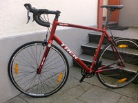 TREK Rennrad 1.1 H2 Compact Mod.2016 Gr.60 rot 1 mal benutzt gek.Juni 2016 w.NEU