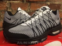 Nike Air Max 95 Ultra Jaqcuard Black White Silver UK5.5 EUR38.5 749771 101 Run