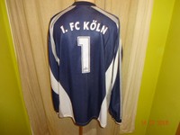 1.FC Köln Original Puma Torwart Trikot 00/01 "VPV Versicherungen" + Nr.1 Gr.XXL