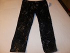 NWT-DKNY Toddler Girls Lace Look Tights-Black Color In Sizes 2t/3t/4t-0725