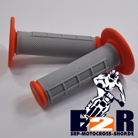 E2R Motocross Enduro Griffe Griffgummi DUAL grau orange KTM SX-F SXF 250