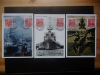  3 X  AK  MARINE 2 WK =SIEHE BILDER " REPRO"= BITTE  LESEN = LOS  A 25