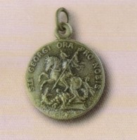 Heiliger Georg - Medaille