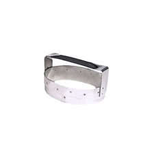 Matfer Bourgeat 153030 S/S Oblong Pastry Cutter with Beveled Blade