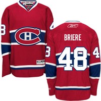 NHL Eishockey Premier Trikot/Jersey MONTREAL CANADIENS Daniel Briere #48 rot