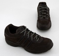 Walkingschuhe adidas adiPRENE Sneaker Echtleder Textil braun Gr. 41 1/3