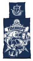 Linon-Bettwäsche  F.C. HANSA ROSTOCK Fischkopp NEU