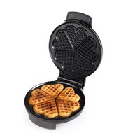 Tristar WF-2119 Waffeleisen 1000 Watt Herzwaffeleisen Backgerät Silber; Y54