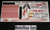 Fun Jet Decorklebesatz FunJet Original Multiplex 724406