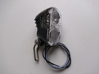 AXA Fahrradlampe/Scheinwerfer/Fahrradscheinwerfer  LED 15 LUX  für Nabendynamo