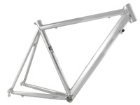 28 Zoll Rennrad Rahmen private label RH 52-61 Alu Rennradrahmen poliert NEU