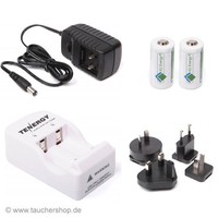 Liquivision Ladegerät mit Akkus für Kaon + Lynx + Xeo Tauchcomputer - Neuware