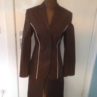 Hugo Boss Anzug, Braun Gr. 36