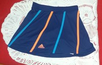 adidas Mädchen Girl Tennis Rock Roland Garros blau SKORT NEU 128-170