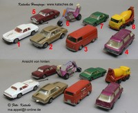 Schuco 1:66 VW Transporter VW Bus 317910 311911