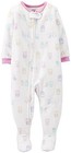 Carters Fleece Blanket Footie Toddler/Kid - Owl-4T