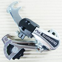 SHIMANO TOURNEY RD TY 21 SCHALTWERK - 6 7 FACH LANGER KÄFIG  MONTAGE MIT ADAPTER