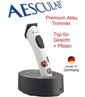 Aesculap Exacta Akku Trimmer f. Feinarbeiten Gesicht Pfoten. Tier Schermaschine