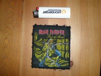 original IRON MAIDEN `piece of mind´ patch aufnäher shirt vintage
