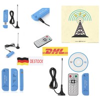 USB 2.0 Digital DVB-T SDR+DAB+FM HDTV TV Tuner Receiver Stick RTL2832U+R820T2 PC