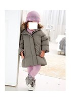 Mantel, Steppmantel, Kapuze, KLITZEKLEIN, Gr.74,80,86,92,98,104, neu