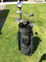 Full STARTER Set Golf Clubs Memphis  IRONS 3/SW DRIVER 3/5 Woods PUTTER & BAG