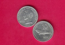 Philippines 10 Semtimos 1992 Unc Fish Pandaka Pygmaea