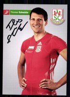 Thomas Schneider SC Magdeburg Autogrammkarte Original Signiert Handball +A 75816