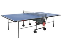 Stiga Tischtennisplatte Outdoor Roller mit Netz Tischtennistisch Frei Haus