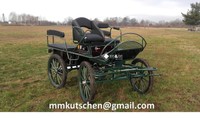Kutsche Fahrschulwagen 25" Grün Marathonwagen Trainingswagen Kutschen