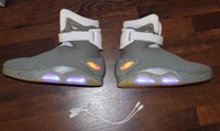 Back to The Future II MARTY MCFLY Shoes Licensed by Universal Studios 2 Air Mag