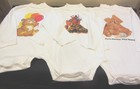 Lot of 3! Baby/Toddler GARANIMALS Long-Sleeved White Graphic Onsies/Tops 24 Mos