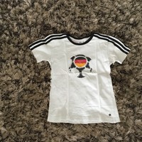 ADIDAS DEUTSCHLAND UERO EM EUROPA MEISTERSCHFT FUSSBALL TRIKOT SHIRT GR 140 US S