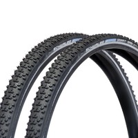 2x Schwalbe Smart Sam Fahrrad Reifen 26" 26 x 2,1 54-559 Draht Kevlar Reflex