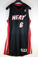 Authentic Game Jersey Adidas LEBRON PRO CUT SZ 2XL+2 HEAT NBA Trikot Basketball