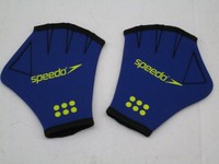 Speedo Aquatic Mitts Schwimmhandschuhe Schwimmtraining Gloves blau S 8-832050309