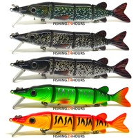 15cm Mehrteilige Wobbler Hecht Kunstköder Lure Bait Köder Life-Like NEU