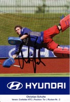 Christian Schulte - Hockey Nationalmannschaft - original signiert