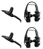 NEU: Magura HS22 Bremse HS 22 Satz in edler Black Edition/Optik für V+H 1 Paar