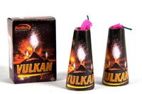 4 bis 40 Mini Knister Vulkan Feuerwerk -Jugendfeuerwerk der Firma Keller FWK
