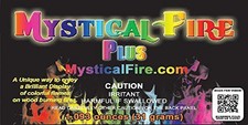 Mystical Fire PLUS Campfire Fireplace Colorant Packets 24 pack, Mystical Fire