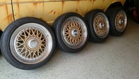 BBS Felgen RM 012. 6,5J x 15 ET33 4x100. Gold Poliert. RS OZ VW Audi uvm. 