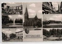 40051473 Bochum Bochum Wattenscheid  Bahnhof  ca. 1965 Bochum